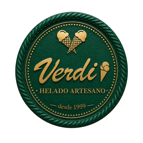 Verdi · Helado Artesano · desde 1999